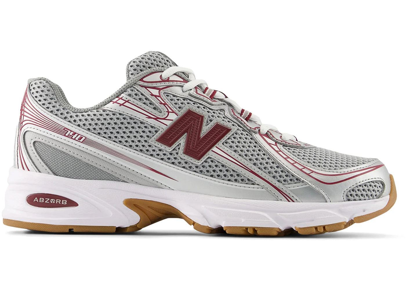 New Balance 740v2 Monarch Wine - vue 360