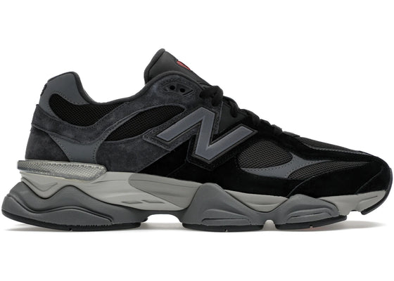 New Balance 9060 Black Castlerock Grey sneakers - authentic streetwear shoes