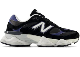 New Balance 9060 Black Concord White - vue 360