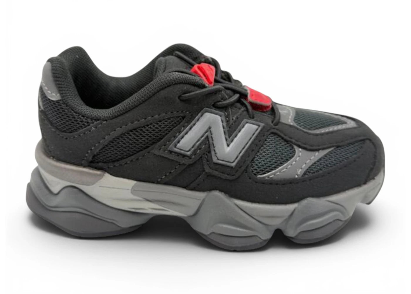 New Balance 9060 Black Grey (TD) - vue 360