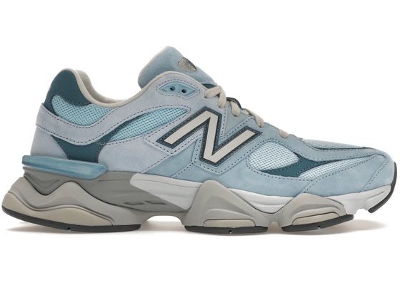 New Balance 9060 Chrome Blue sneakers - authentic streetwear shoes