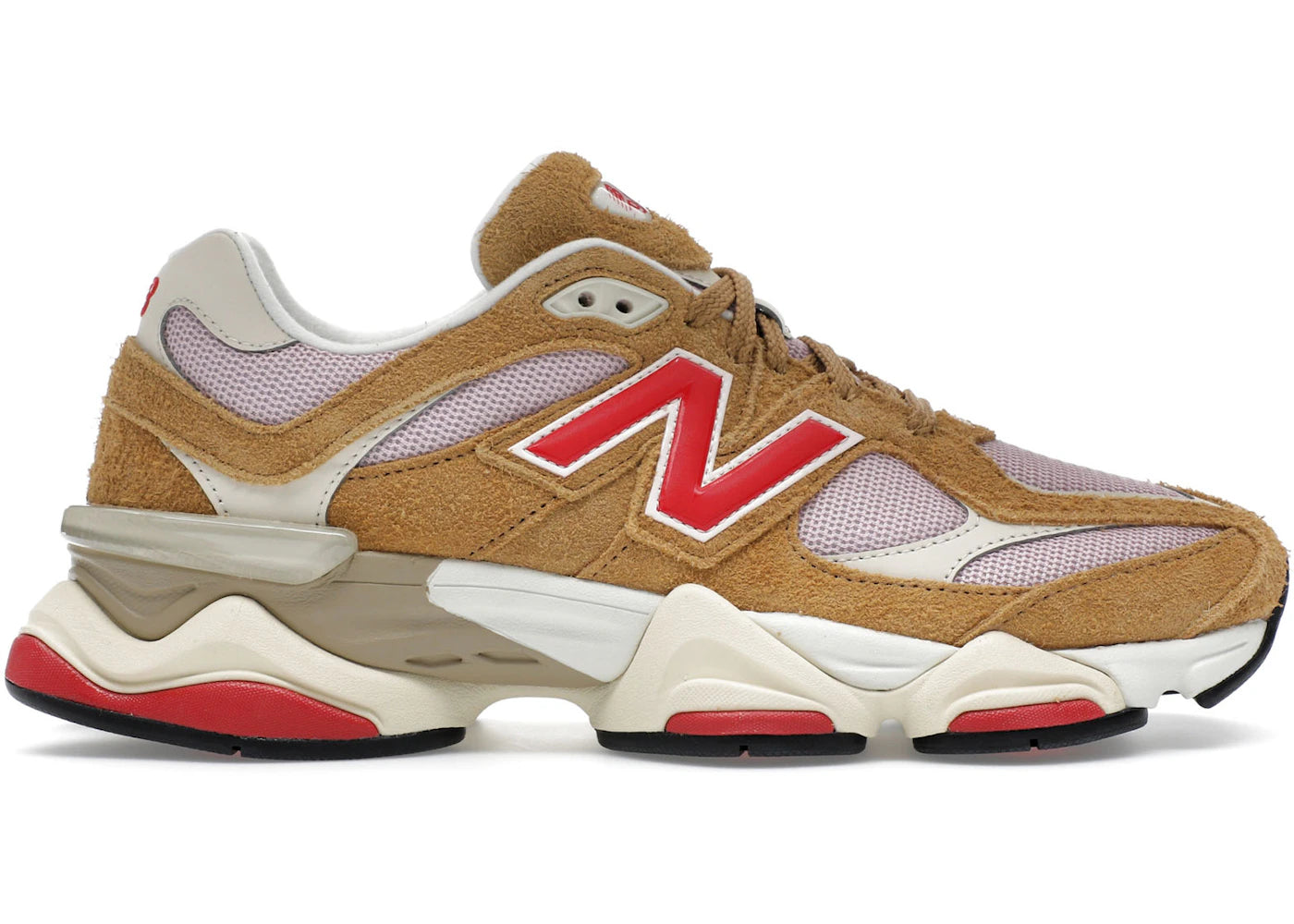 New Balance 9060 Great Plains True Red - vue 360