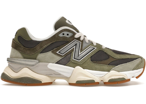New Balance 9060 Green Grey sneakers - authentic New Balance shoes