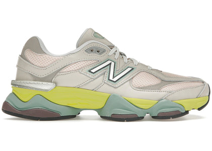 New Balance 9060 Moonbeam Vintage Rose Lime - authentic New Balance sneakers