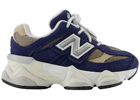 New Balance 9060 Navy Mushroom (TD) - authentic New Balance sneakers