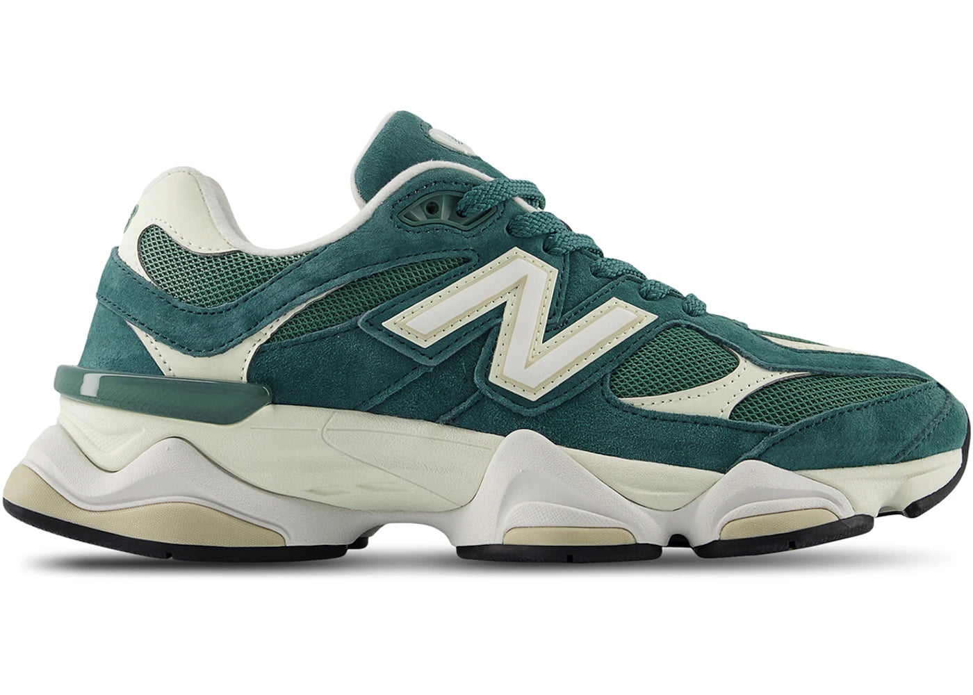 New Balance 9060 New Spruce Angora - vue 360