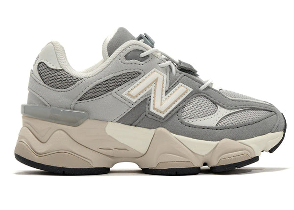 New Balance 9060 Slate Grey Raincloud Lace Toggle (PS) sneakers - authentic New Balance shoes