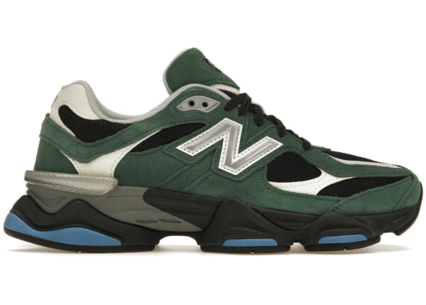 New Balance 9060 Team Forest Green sneakers - authentic New Balance shoes