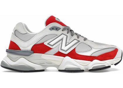 New Balance 9060 White Red - authentic New Balance sneakers