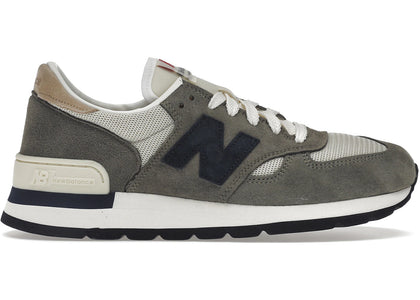 New Balance 990v1 MiUSA Grey Blue - authentic New Balance sneakers