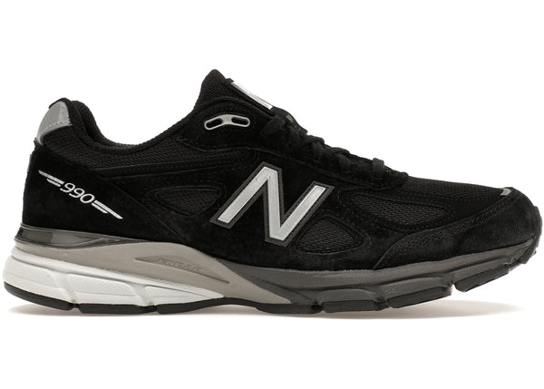 New Balance 990v4 MiUSA Black Silver sneakers - authentic New Balance shoes