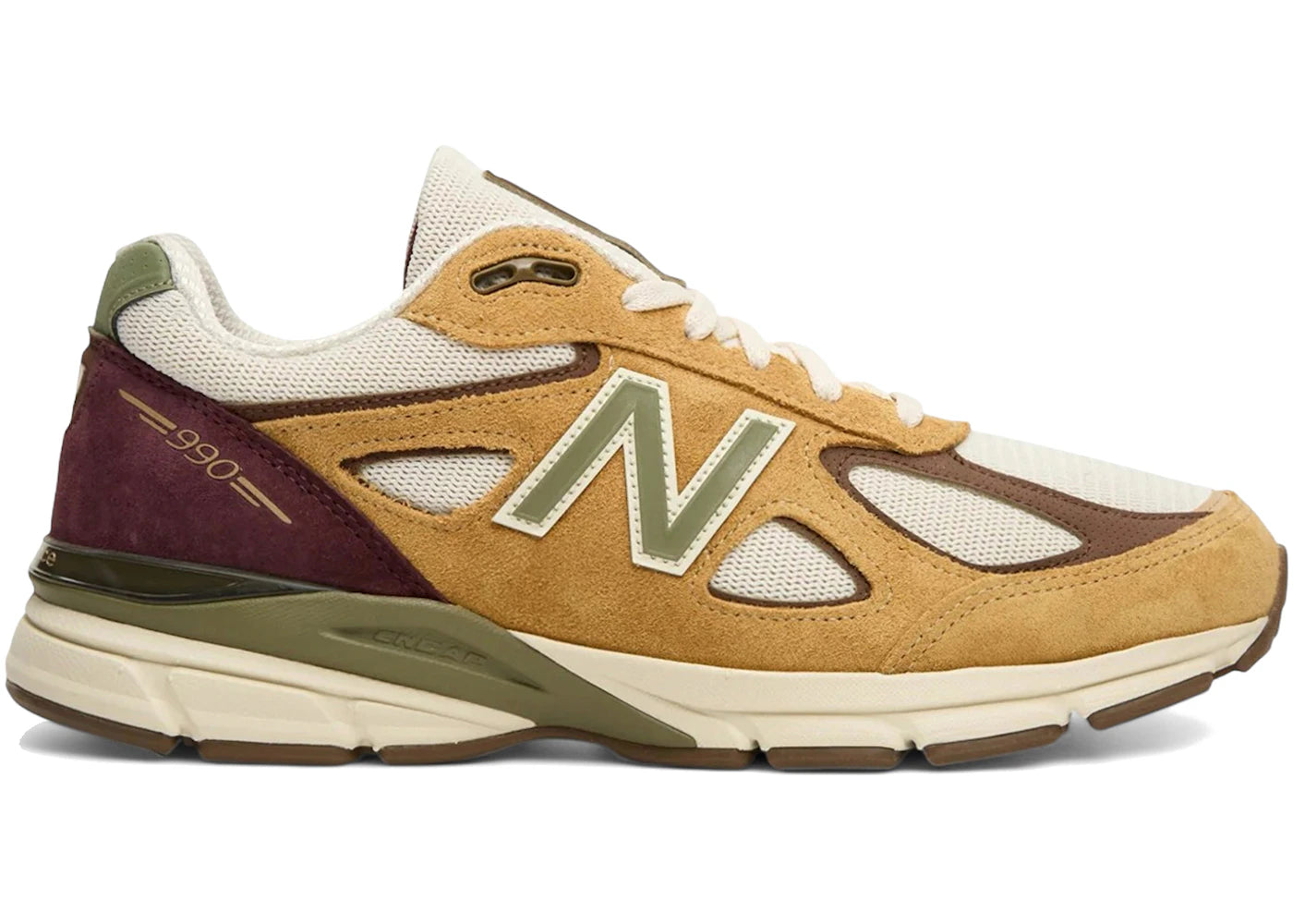 New Balance 990v4 MiUSA Concepts Patina - vue 360