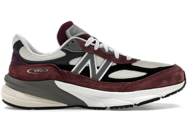 New Balance 990v6 MiUSA Dark Ember Afterglow sneakers - authentic New Balance shoes