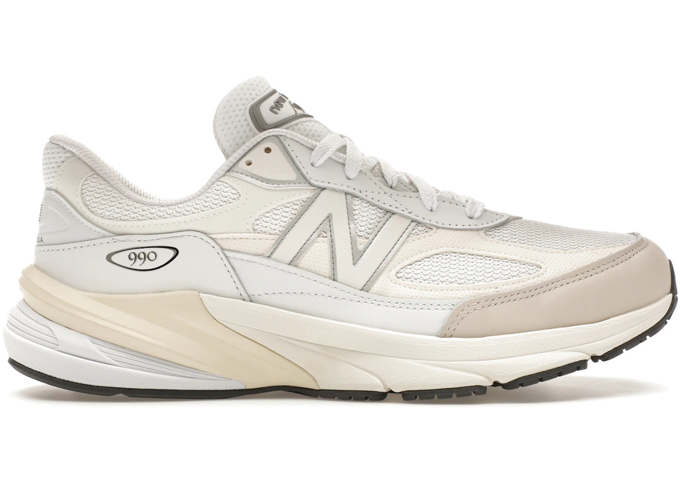 New Balance 990v6 MiUSA White Sea Salt