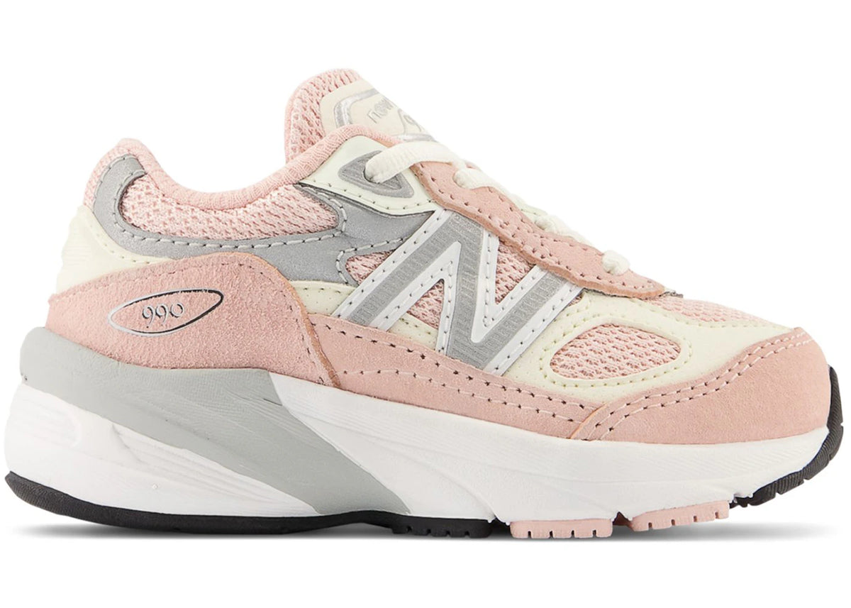 New Balance 990v6 Pink Haze White (TD) - vue secondaire A