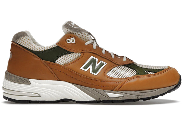New Balance 991 Aime Leon Dore MiUK Tan sneakers - authentic New Balance shoes