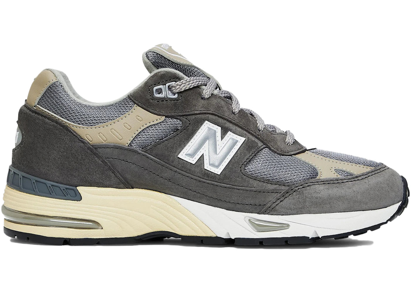New Balance 991 MiUK 40th Anniversary Grey (Women's) - vue secondaire A