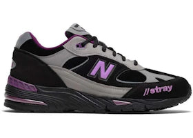 New Balance 991 Stray Rats Black (Women's)