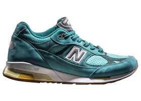 New Balance 991.5 Concepts Teal White - vue 360