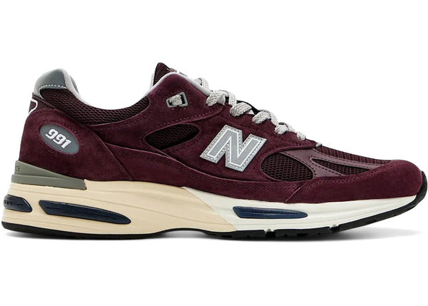 New Balance 991v2 MiUK Catawba Grape sneakers - authentic New Balance shoes