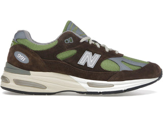 New Balance 991v2 MiUK Daniëlle Cathari x Kith Reverse Matcha sneakers - authentic New Balance shoes