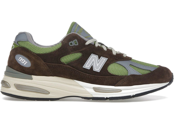 New Balance 991v2 MiUK Daniëlle Cathari x Kith Reverse Matcha sneakers - authentic New Balance shoes