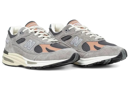 New Balance 991v2 MiUK Elephant Skin - authentic New Balance sneakers