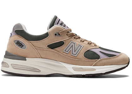 New Balance 991v2 MiUK Essentially Offbeat Pack Cement - authentic New Balance sneakers