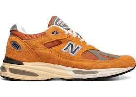 New Balance 991v2 MiUK Gold Earth - vue 360