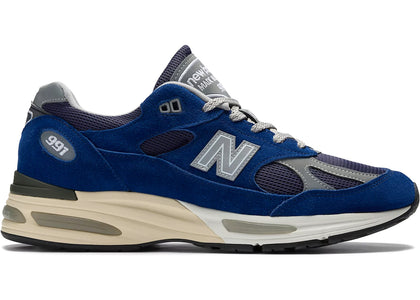 New Balance 991v2 MiUK Limoges Pageant Blue - authentic New Balance sneakers