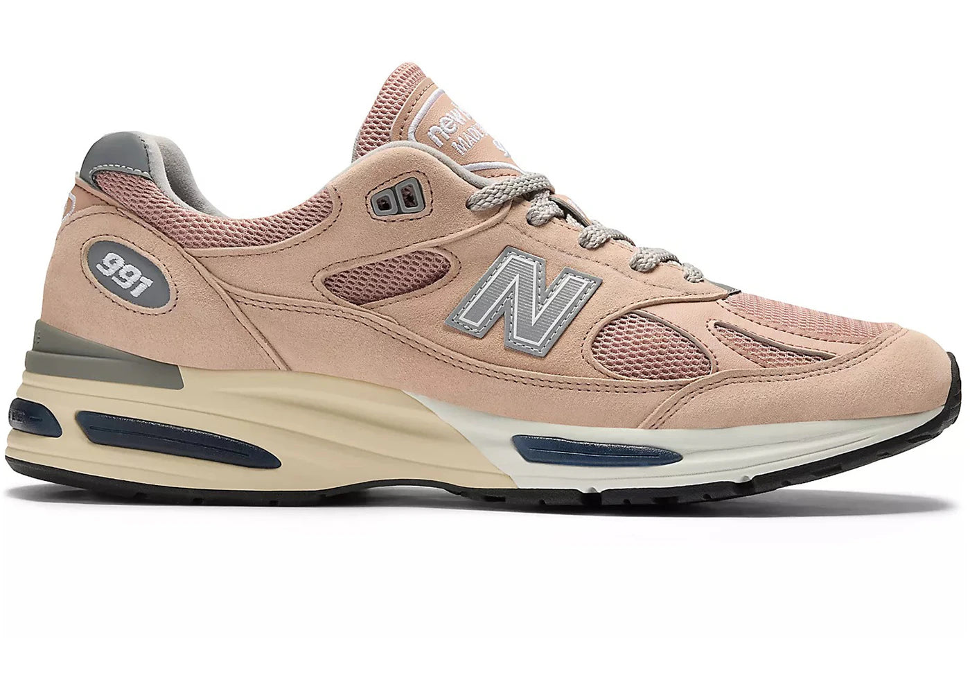 New Balance 991v2 MiUK Mahogany Rose - vue 360