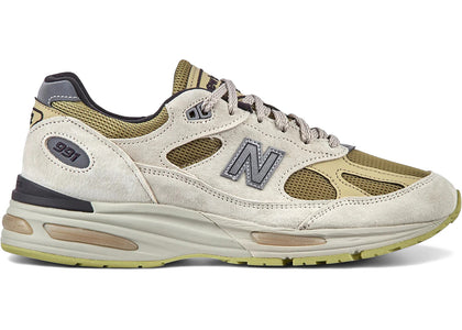 New Balance 991v2 MiUK Silver Birch - authentic New Balance sneakers