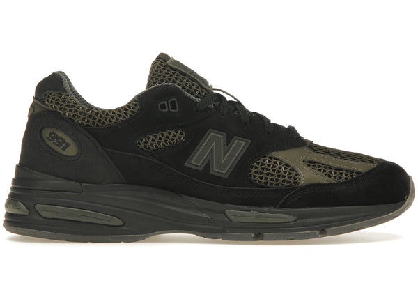 New Balance 991v2 MiUK Stone Island Black sneakers - authentic New Balance shoes