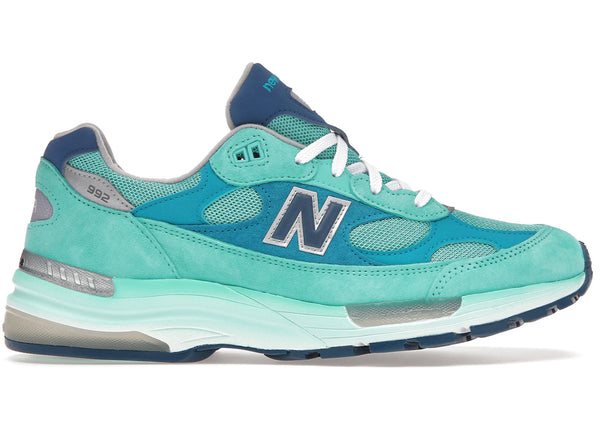 New Balance 992 MiUSA Blue Silver Metallic sneakers - authentic New Balance shoes
