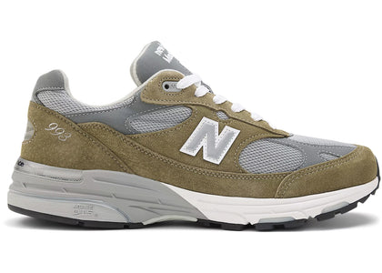New Balance 993 MiUSA Covert Green Medium Gray - authentic New Balance sneakers