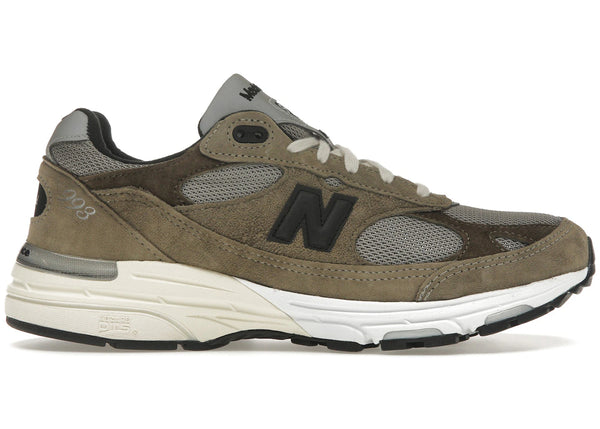 New Balance 993 MiUSA JJJJound Military Urban Grey Angora sneakers - authentic New Balance shoes