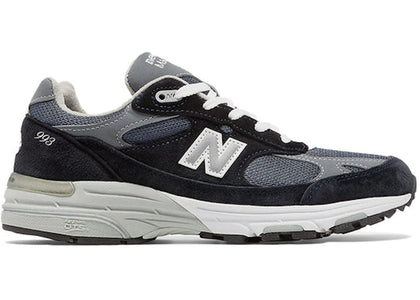 New Balance 993 MiUSA Navy White (Women's) - authentic New Balance sneakers