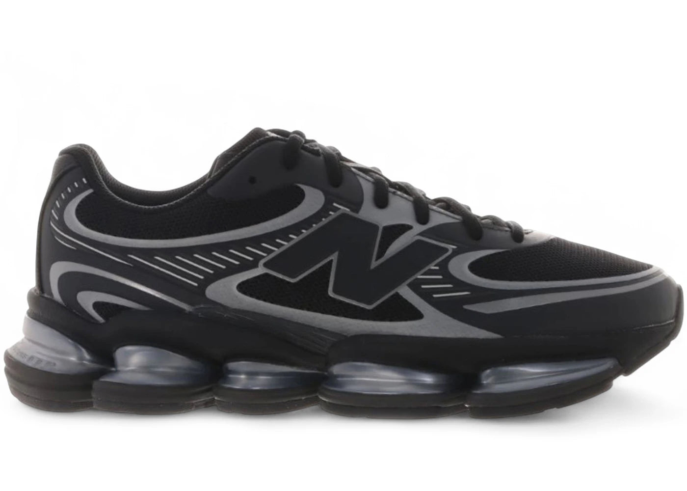 New Balance Abzorb 2000 Black-Silver Metallic - vue 360
