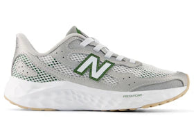 New Balance Arishi Bungee Lace Raincloud Dark Metallic Silver Alpine Green (PS)