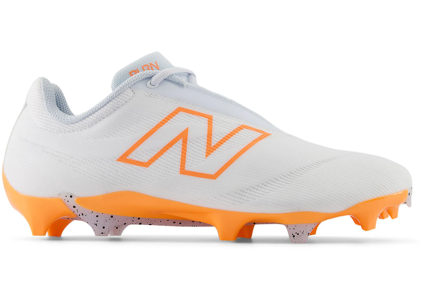 New Balance Burn X4 White Hot Mango Ice Blue - vue 360