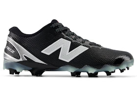 New Balance FreezeLX v5 Low Black White Silver Metallic - vue 360