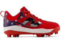 New Balance Fresh Foam 3000v7 Rubber Molded International Baseball Pack Navy Red (GS)