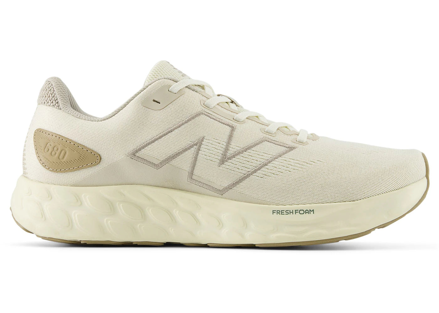 New Balance Fresh Foam 680v8 Angora Arid Stone - vue secondaire A