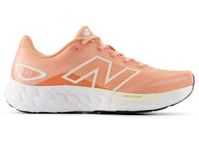 New Balance Fresh Foam 680v8 Peach Nectar White Permafrost (Women's) - vue 360