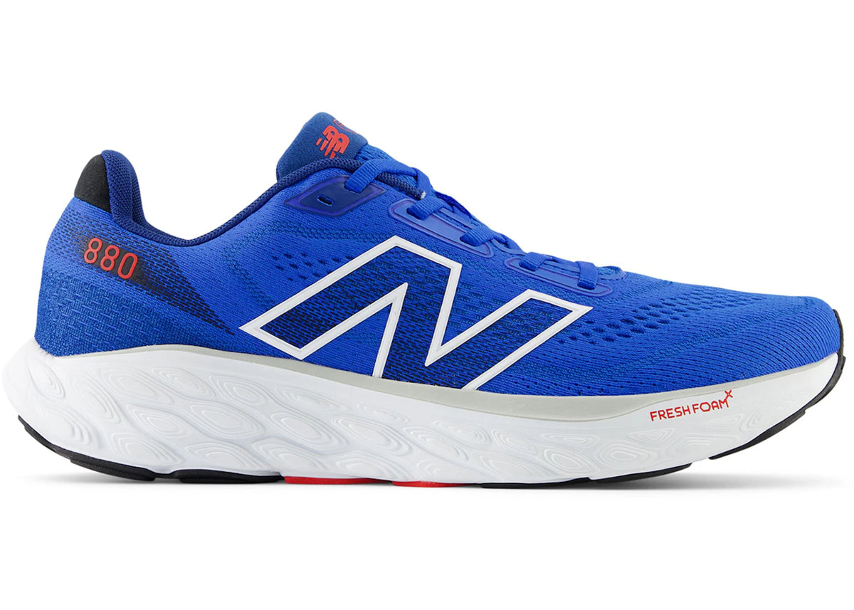 New Balance Fresh Foam X 860v13 Blue Oasis Atlantic Blue True Red - vue 360