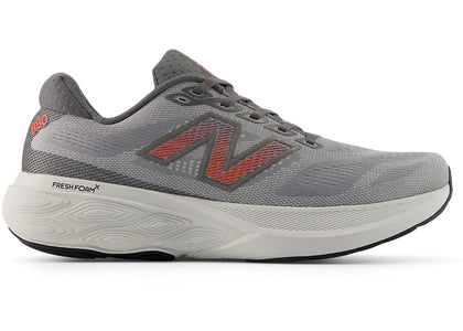 New Balance Fresh Foam 880v15 Slate Grey Reflection Urgent Red - sneakers view 2