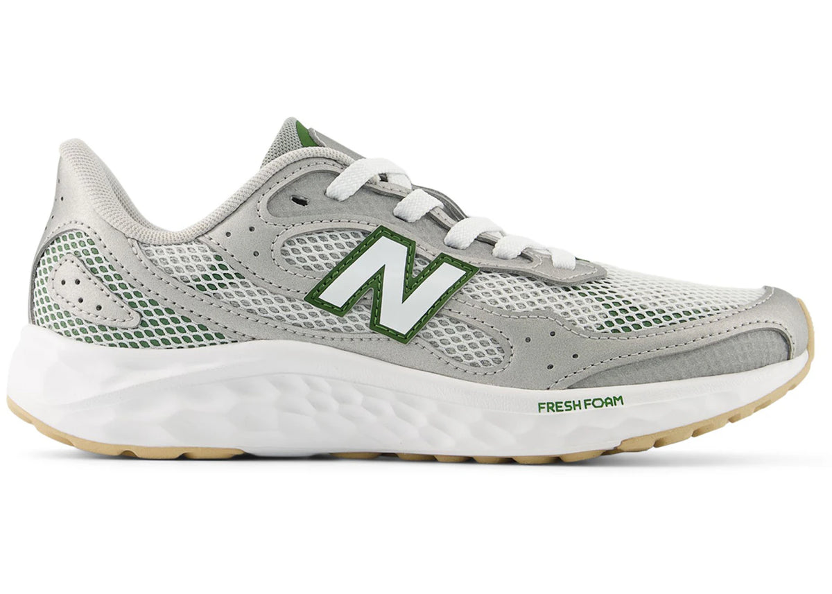 New Balance Fresh Foam Arishi Lux Lace Raincloud Dark Silver Metallic Alpine Green (GS) - vue secondaire A