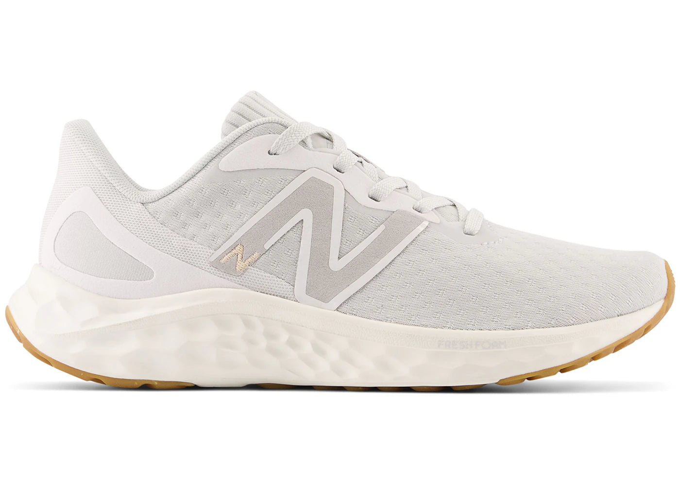 New Balance Fresh Foam Arishi v4 Summer Fog Nimbus Cloud Light Gold Metallic (Women's) - vue secondaire A