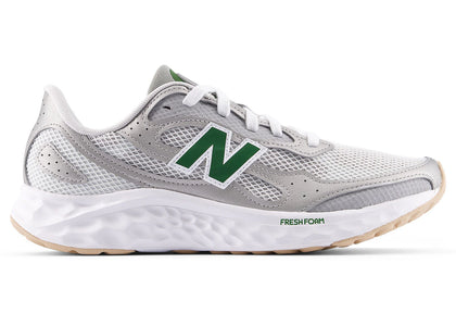 New Balance Fresh Foam Arishi v4 Tiralux Raincloud Silver Metalic Dark Alpine Green - authentic New Balance sneakers