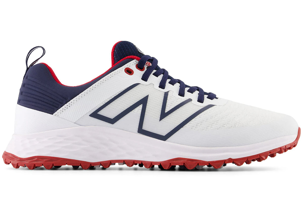 New Balance Fresh Foam Contend v2 White Navy - vue secondaire A